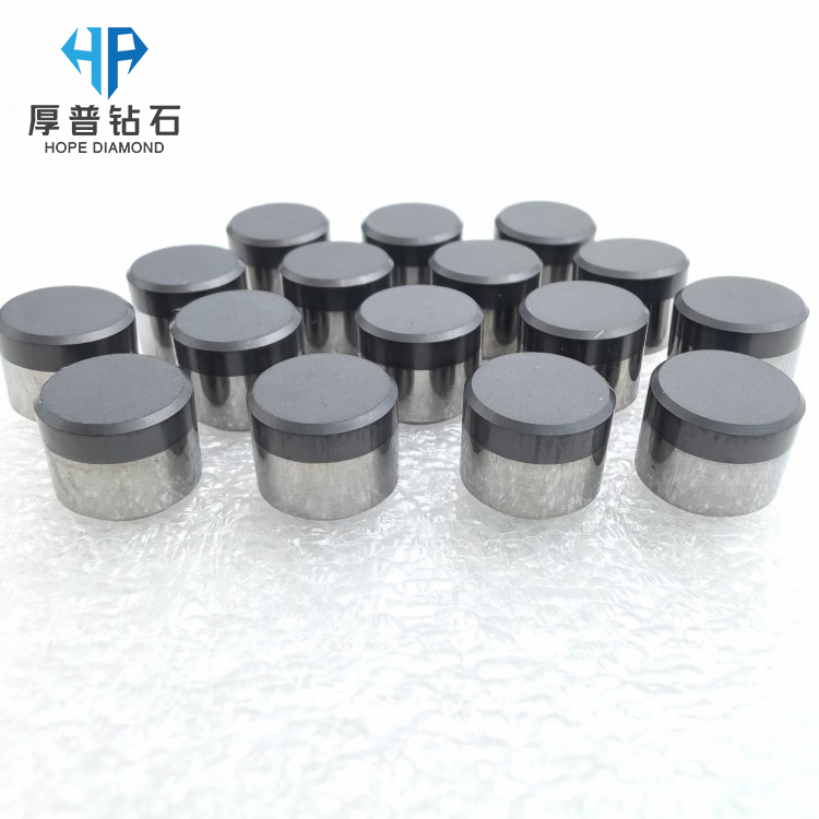 Oil PDC Cutter 1008MM Cobalt Leached 800-1000μm Ridged and Triple-Ridged Shape for PDC Drill Bit and PDC Reamer Oil Drilling