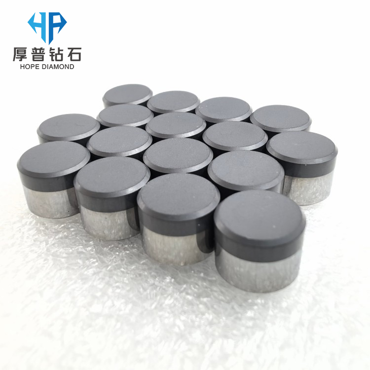 Oil PDC Cutter 1008MM Cobalt Leached 800-1000μm Ridged and Triple-Ridged Shape for PDC Drill Bit and PDC Reamer Oil Drilling