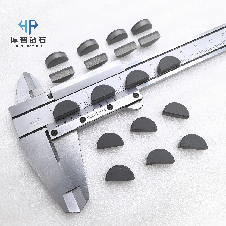 Size 13.30x4.5mm PDC Insert 1308 1/2 for Chain Saw Machine Accessories Marble Quarry Stone Cutting Grinding Concrete Floor
