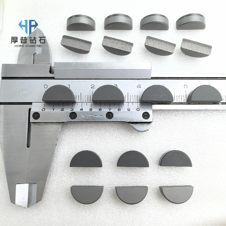 Size 13.30x4.5mm PDC Insert 1308 1/2 for Chain Saw Machine Accessories Marble Quarry Stone Cutting Grinding Concrete Floor