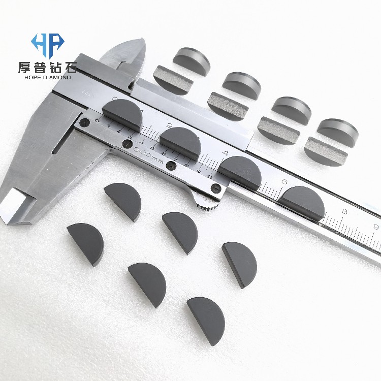 Size 13.30x4.5mm PDC Insert 1308 1/2 for Chain Saw Machine Accessories Marble Quarry Stone Cutting Grinding Concrete Floor