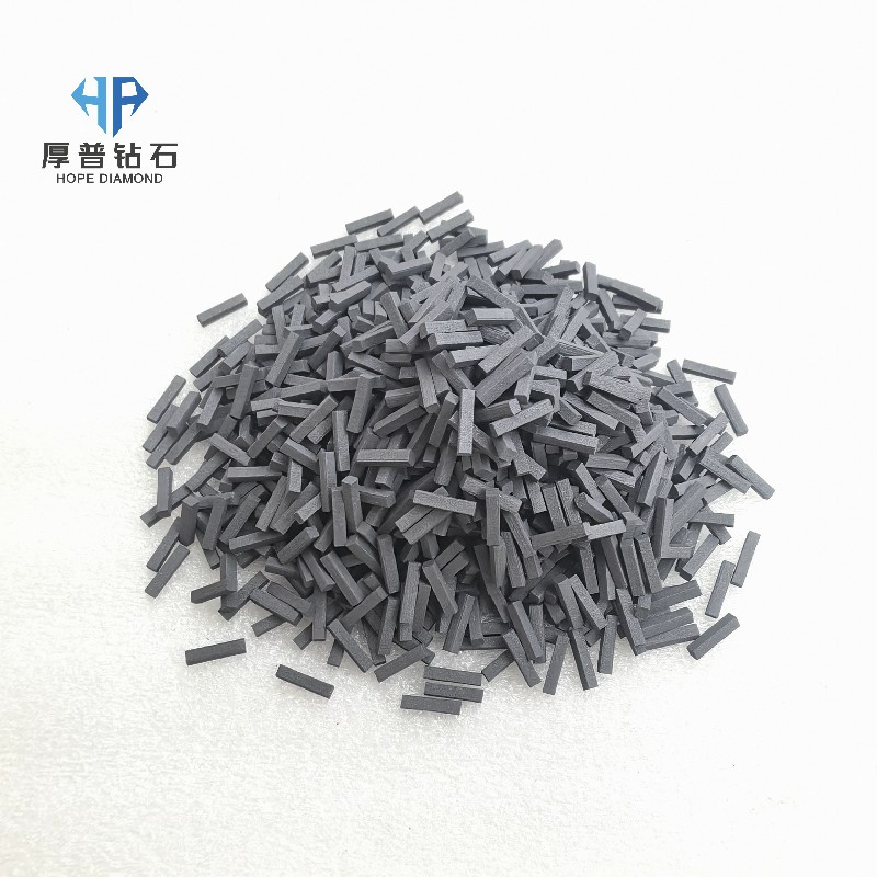 TSP Diamond Cutter Triangle Cube Cylinder Shape for Oil Well Drill Bit Mining Geological Drilling
