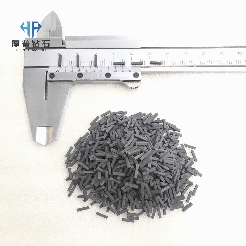 TSP Diamond Cutter Triangle Cube Cylinder Shape for Oil Well Drill Bit Mining Geological Drilling
