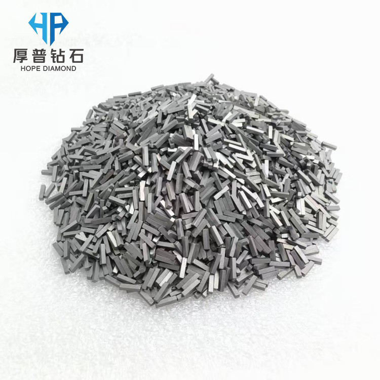 Size 6x1.3x1.3mm Tungsten Carbide Grinding Bar with DLC Coating Super Hard for Drill Bit and Drilling Tools Hope Brand