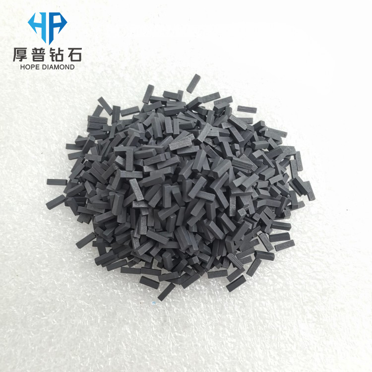 Size 1.5x1.5x5mm TSP High Thermal Stability Wear Resistance Impact Strength Diamond-Like Carbon Coated Super Hard Oil Drill Bit