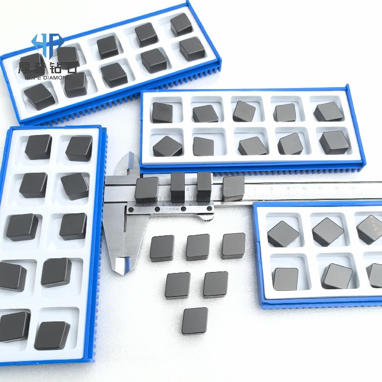 High Quality Hope PCBN-S Solid Inserts for Hard Turning | CBN Content 50%~95% for Turning Center & CNC Lathe