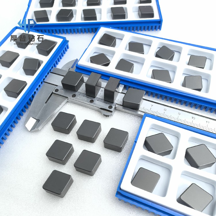 High Quality Hope PCBN-S Solid Inserts for Hard Turning | CBN Content 50%~95% for Turning Center & CNC Lathe
