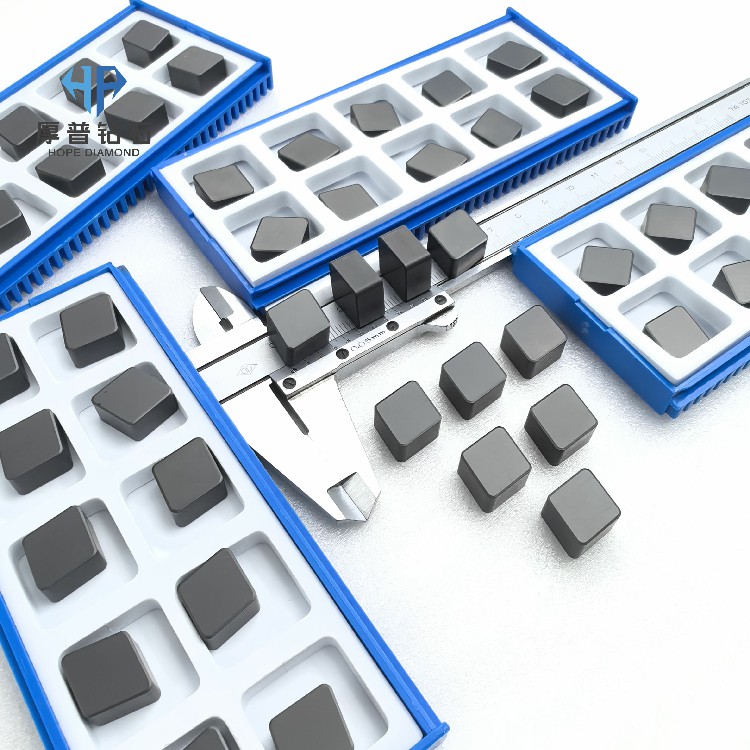 High Quality Hope PCBN-S Solid Inserts for Hard Turning | CBN Content 50%~95% for Turning Center & CNC Lathe