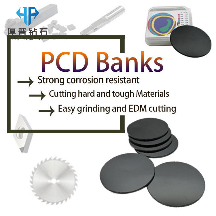 Ideal for Metallurgical Roller Mold Industry Cutting High Wear Resistance Impact Toughness PCBN Blank Materials