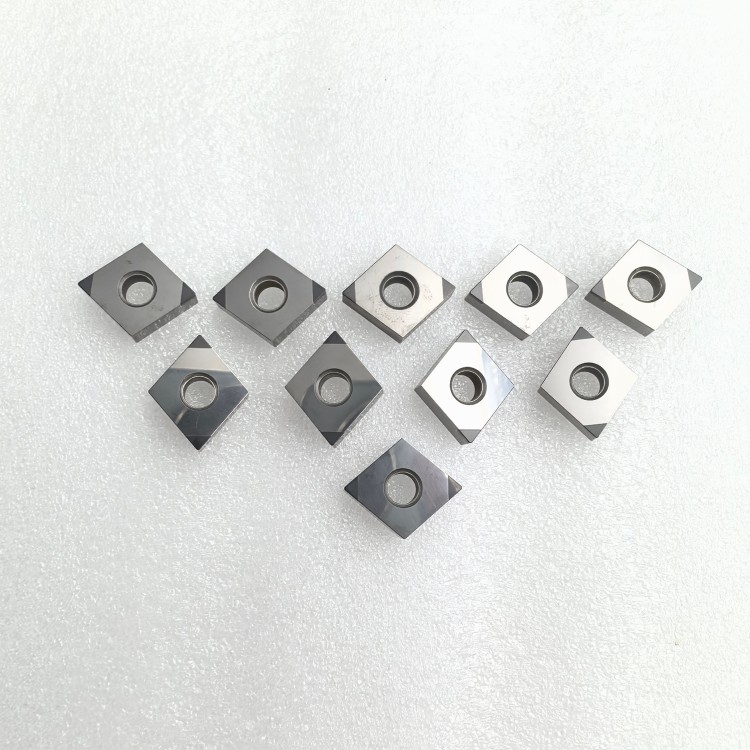 CNGA120404S01020 CNC PCBN Turning Insert TNGA TNMG VNMG CNMG Solid CBN Inserts for Hardened Steel Cast Iron