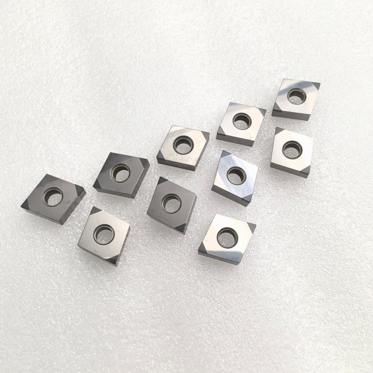 CNGA120404S01020 CNC PCBN Turning Insert TNGA TNMG VNMG CNMG Solid CBN Inserts for Hardened Steel Cast Iron