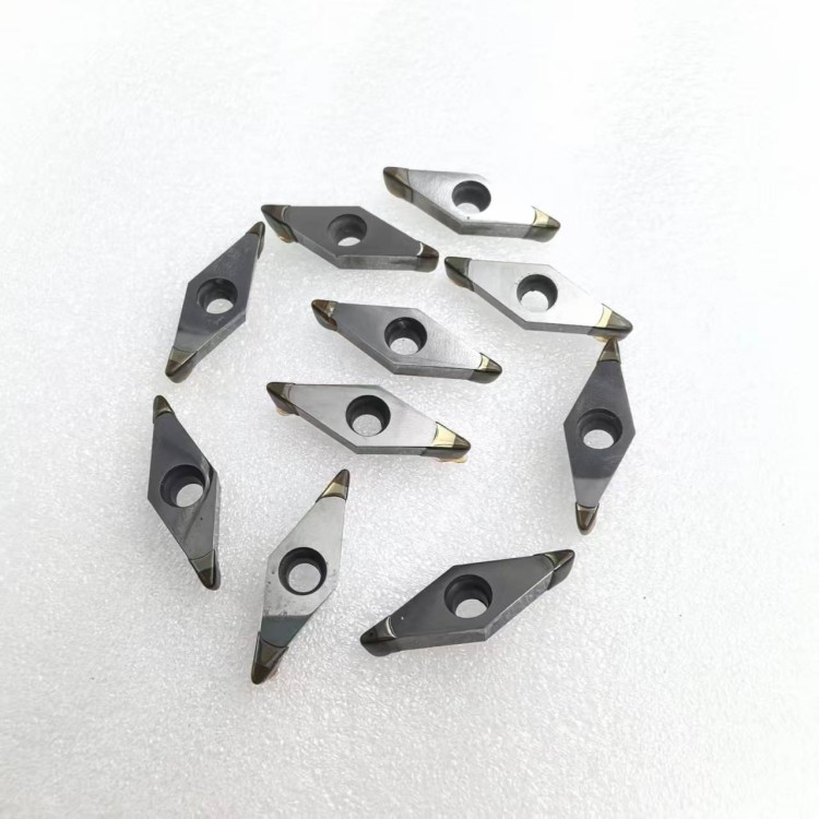VBGW160404T-2N CNC PCBN Turning Insert TNGA TNMG VNMG CNMG Solid CBN Inserts for Hardened Steel Cast Iron