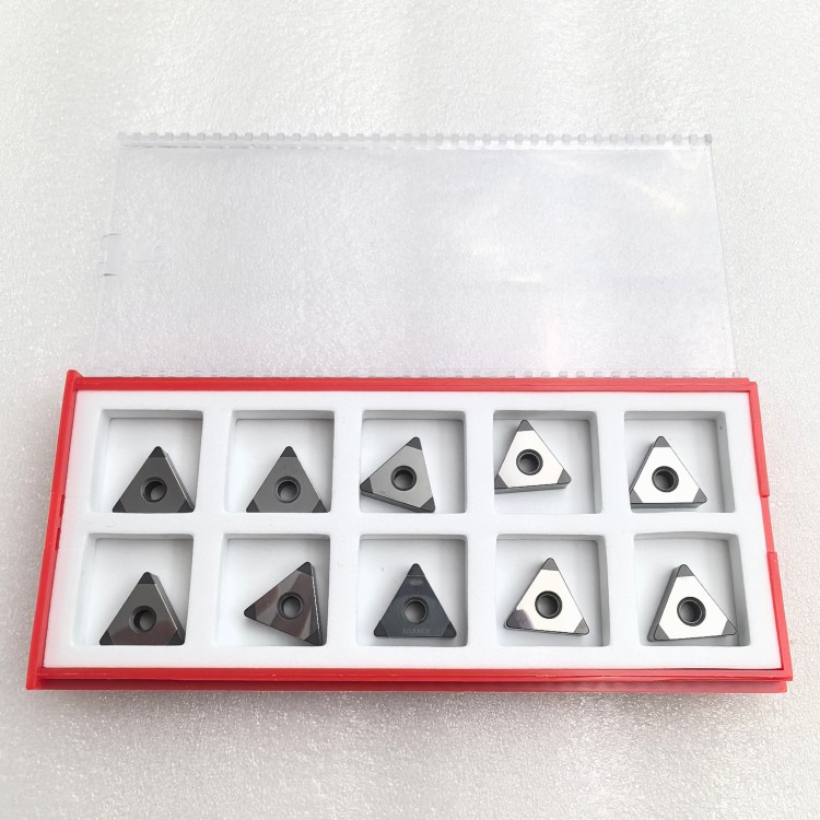 TNGA160408-3N CNC PCBN Turning Insert TNGA TNMG VNMG CNMG Solid CBN Inserts for Hardened Steel Cast Iron