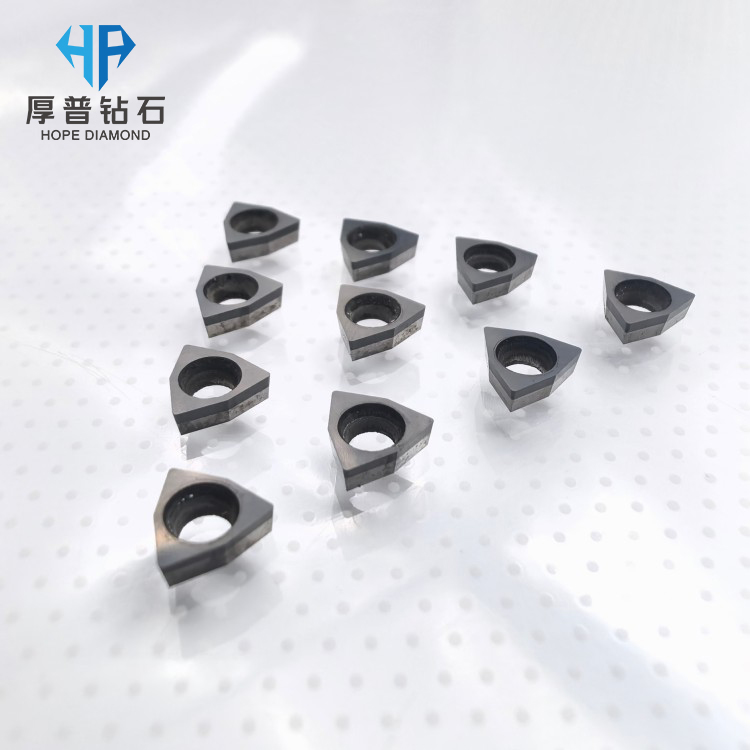 CNC PCBN Turning Inserts WCGW020102 TNMG VNMG CNMG Solid CBN for Hardened Steel and Cast Iron OEM NIGEL