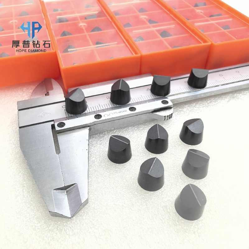 HOPE Precision Ceramic Inserts 75-85 HRC for Small Diameter Boring Finishing Hardened Steel Bearing Rings Automatic Lathe CNC
