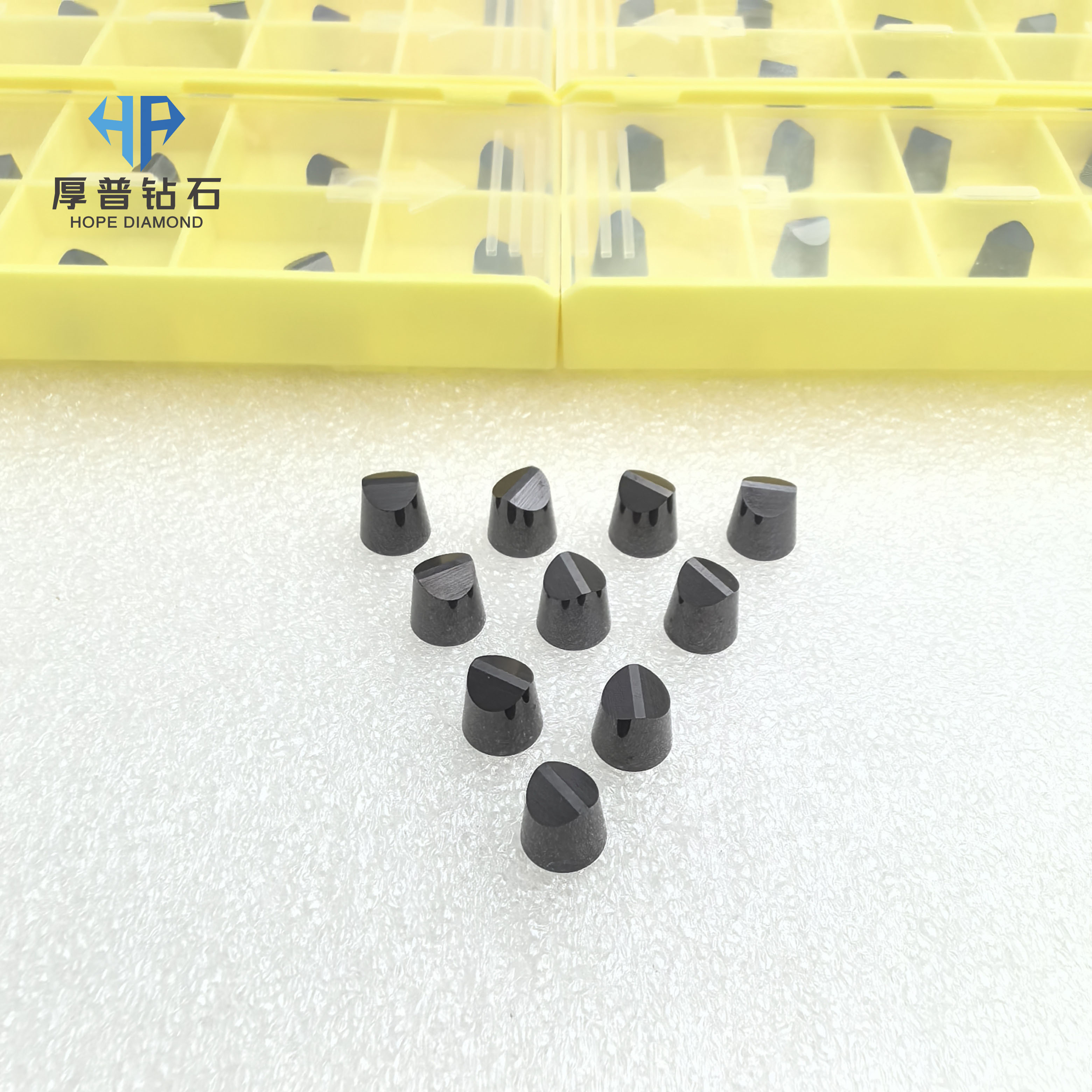 HOPE High Performance Ceramic Insert with 75-85 HRC Hardness for CNC Turning Milling Machining Centers