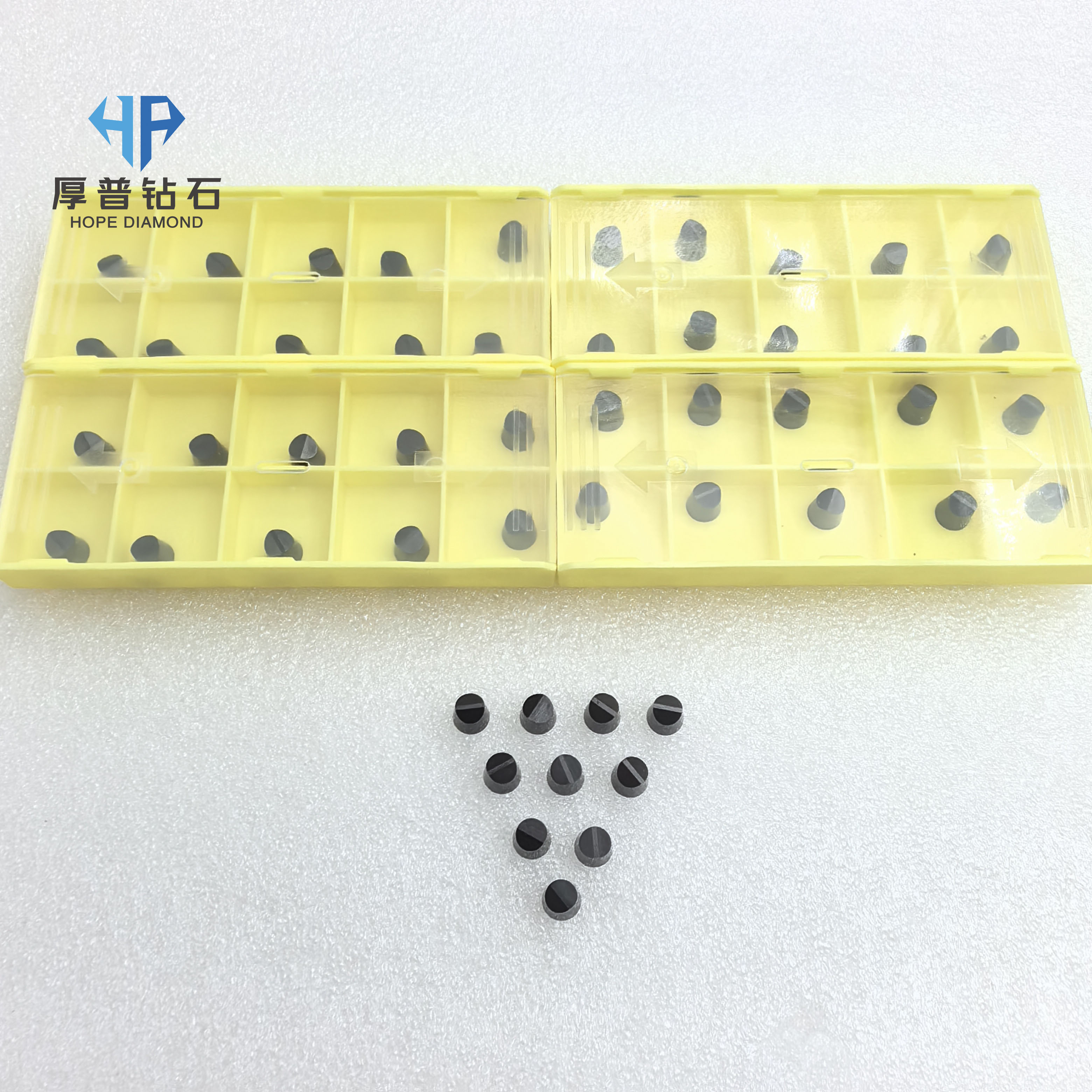 HOPE High Performance Ceramic Insert with 75-85 HRC Hardness for CNC Turning Milling Machining Centers