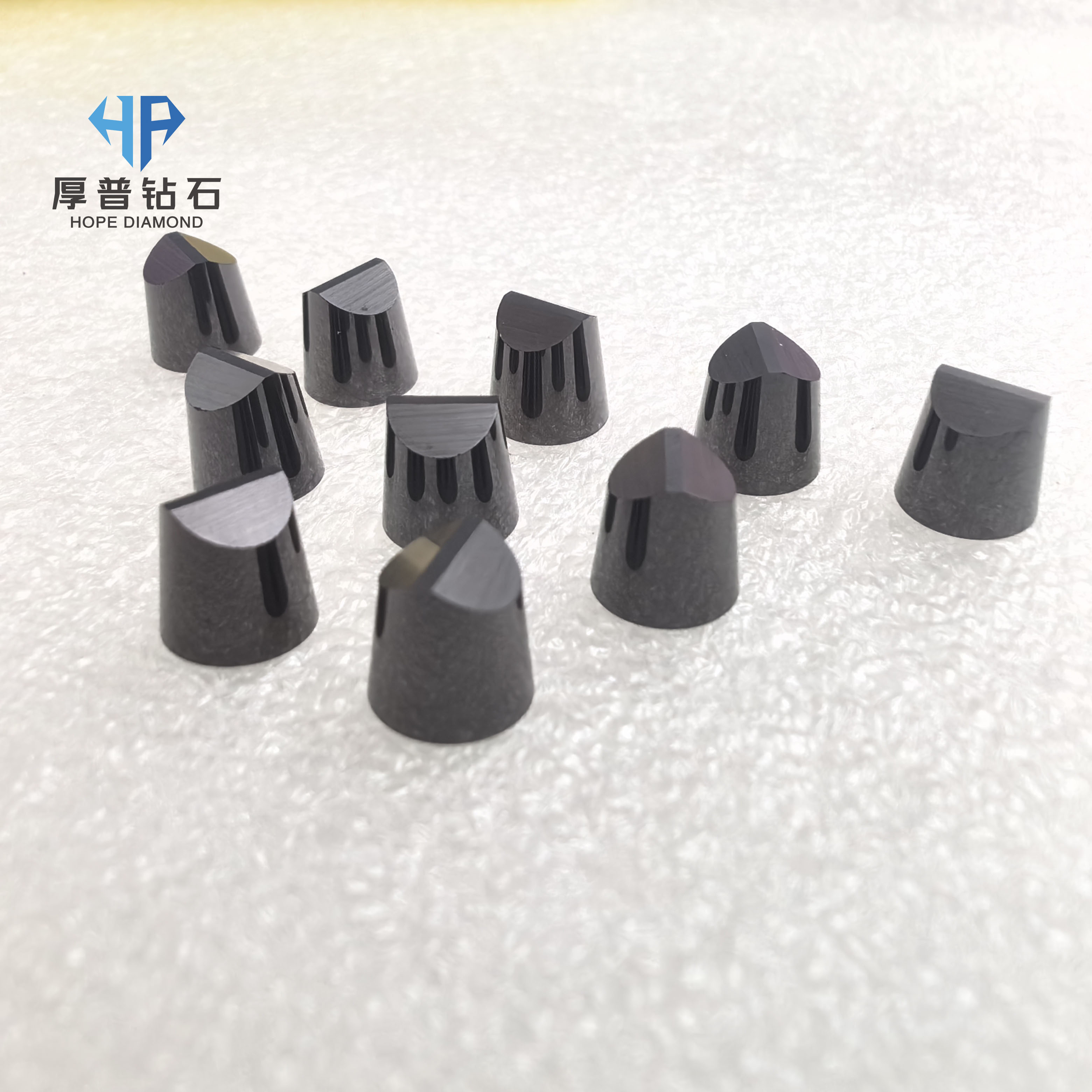 HOPE High Hardness (75-85 HRC) Alumina Ceramic Insert for CNC Lathe & Machining Center Hardened Steel Finishing