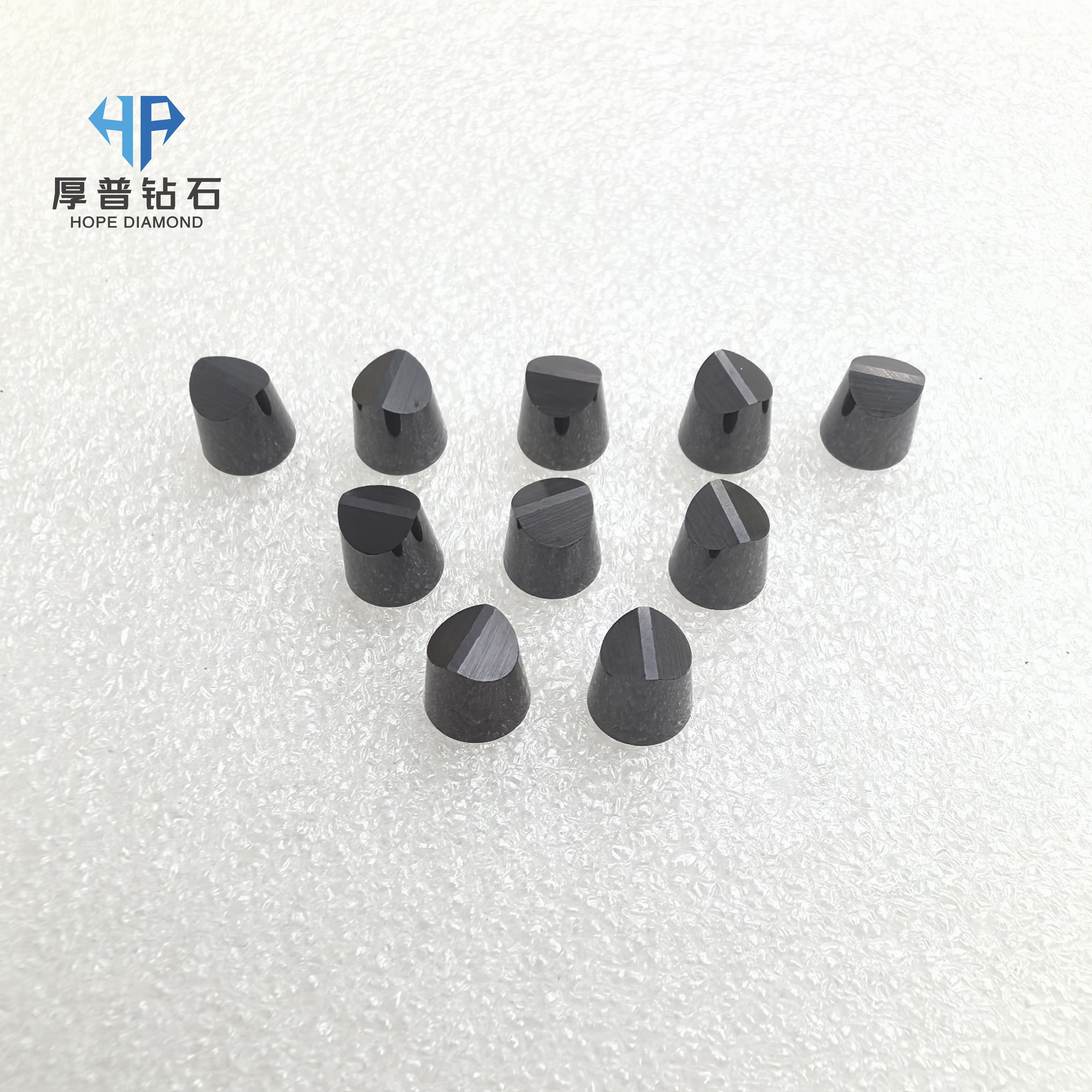 HOPE High Hardness (75-85 HRC) Alumina Ceramic Insert for CNC Lathe & Machining Center Hardened Steel Finishing
