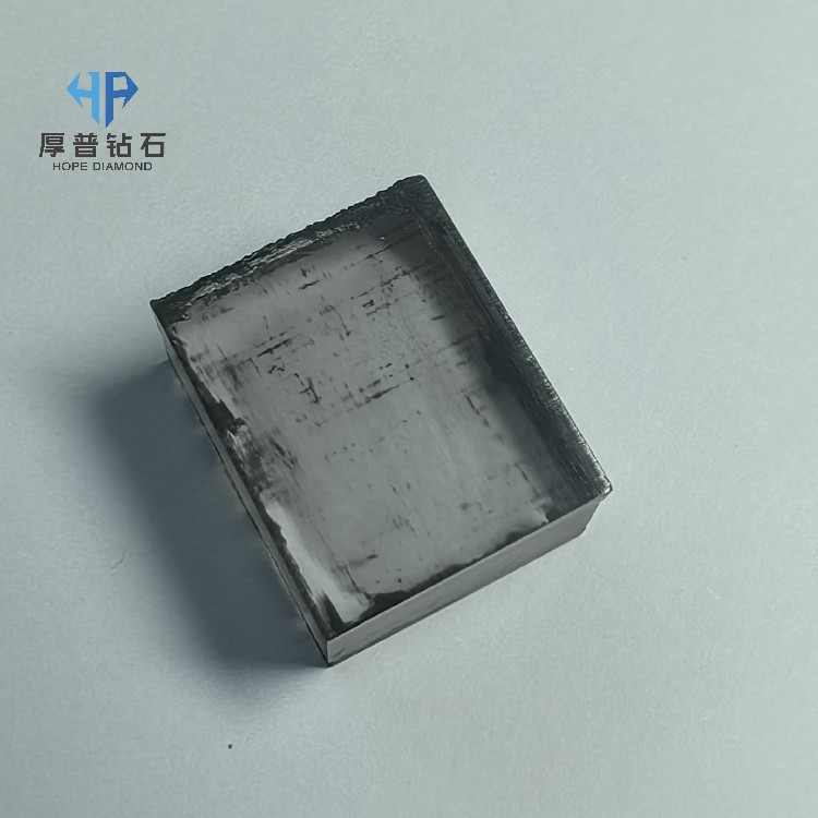 Jewelry Grade CVD Single Crystal Diamond Rough Plate Lab Grown Uncut Raw Diamond for Polishing Into Loose Gems