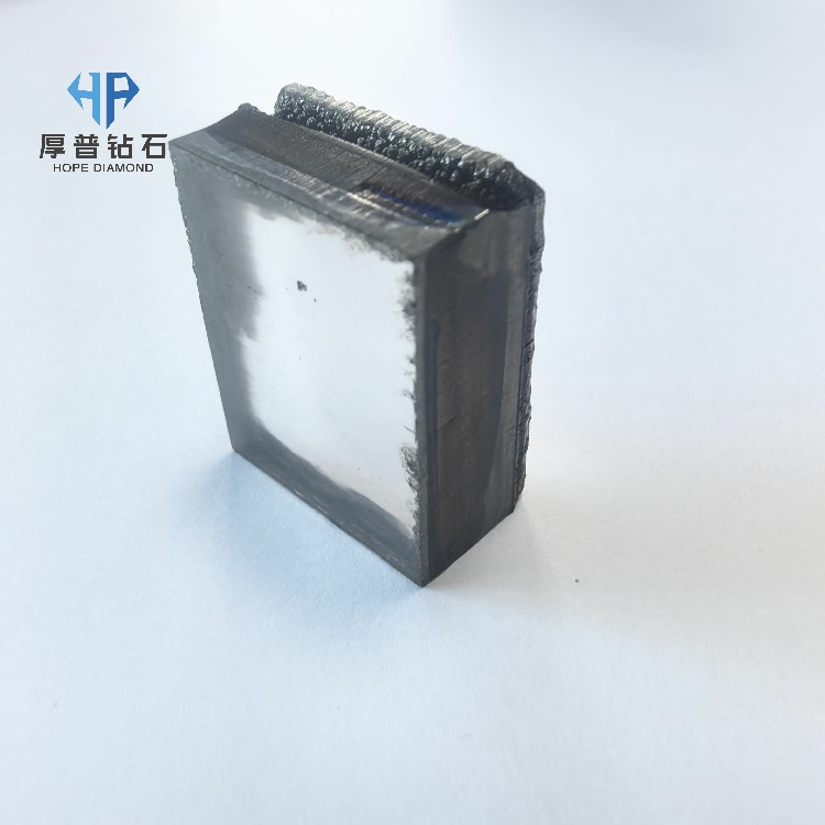 Top Quality Lab Grown CVD Diamond Rough Uncut Single Crystal Plate for Jewelry