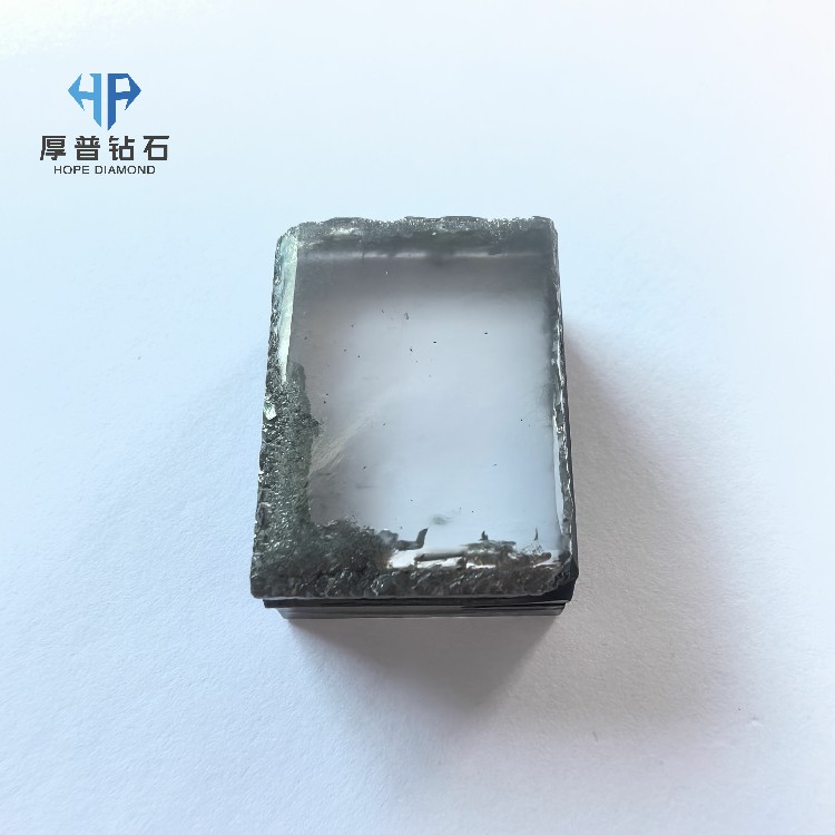 Top Quality Lab Grown CVD Diamond Rough Uncut Single Crystal Plate for Jewelry