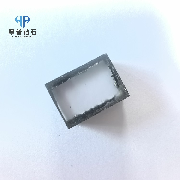 CVD Synthetic Single Crystal Rough Diamond Plate Jewelry Lab Grown Uncut Raw