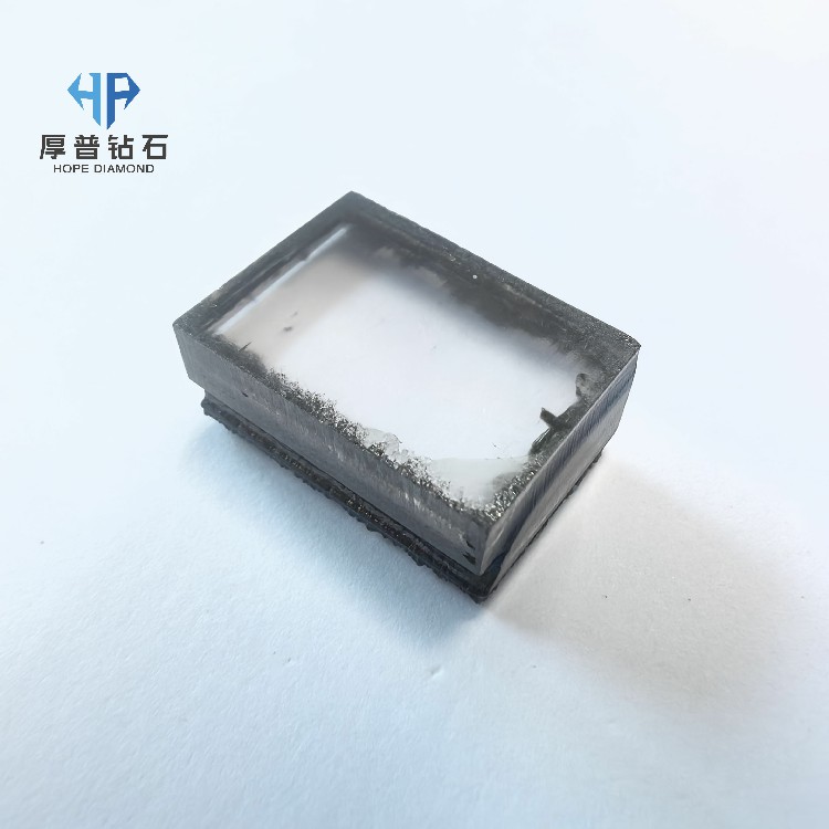 CVD Synthetic Single Crystal Rough Diamond Plate Jewelry Lab Grown Uncut Raw