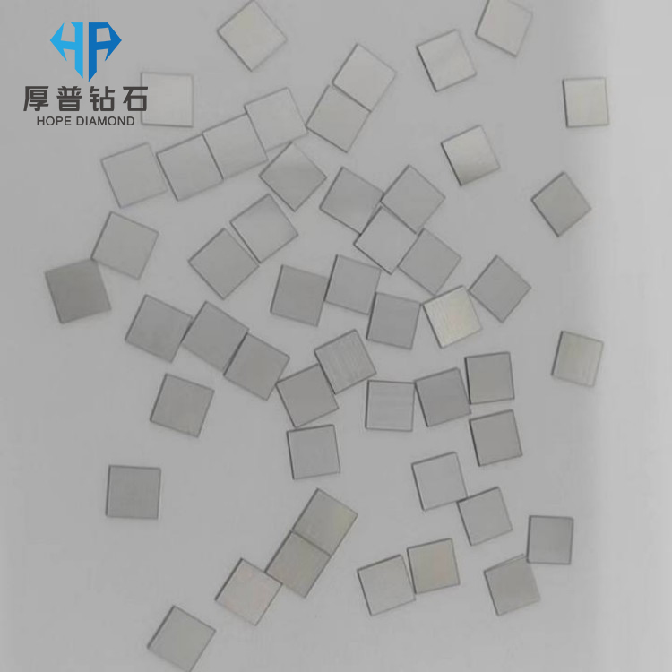 Ra 1 nm 600 nm 12*12*0.5mm Slice 2200 Thermal Conductivity Diamond Nanodiamond Seed