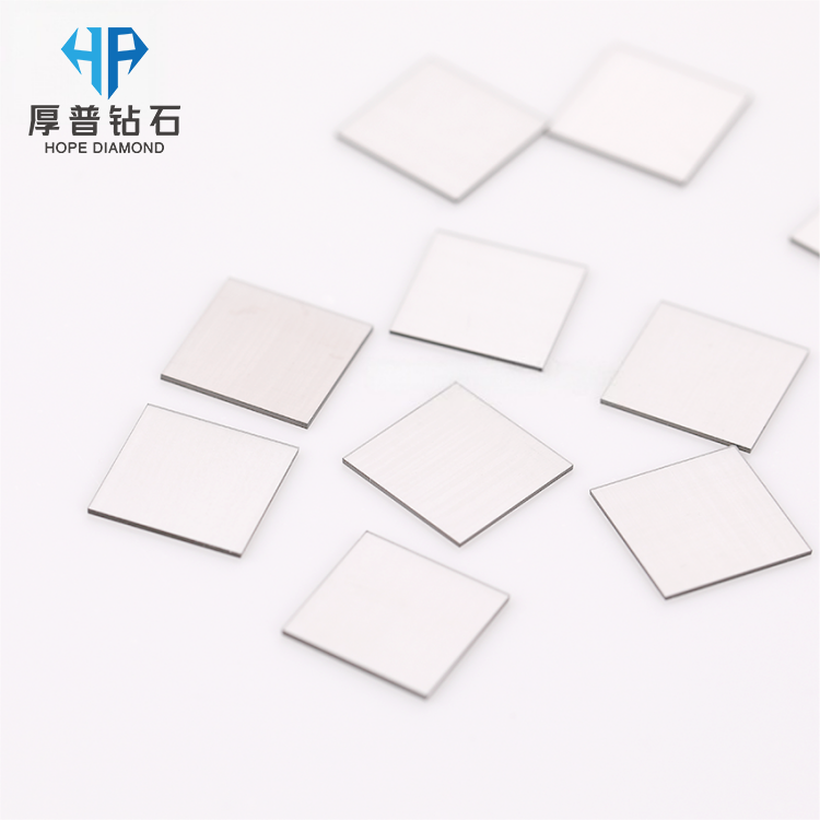 Ra 1 nm 600 nm 12*12*0.5mm Slice 2200 Thermal Conductivity Diamond Nanodiamond Seed