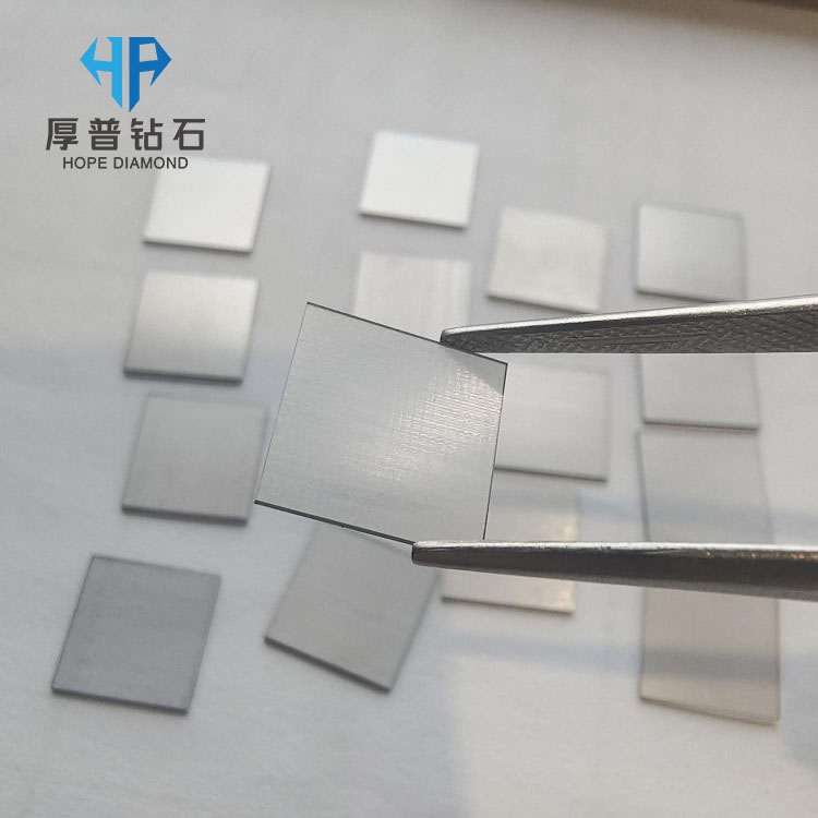 Raw CVD Seeds Monocrystal Growing Industrial Rough CVD Size 7X7Mm High Quality With Factory Price