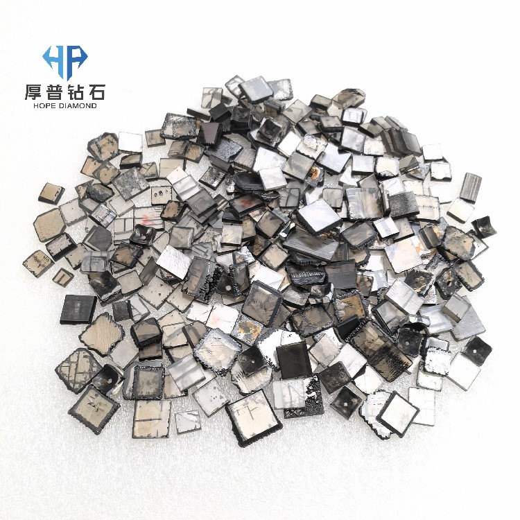 Size 2.0-3.0mm CVD Polycrystalline Diamond Scrap Material for Polishing Lapping Abrasives and Tool Manufacturing Use