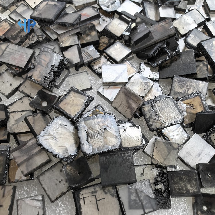 Size 2.0-3.0mm CVD Polycrystalline Diamond Scrap Material for Polishing Lapping Abrasives and Tool Manufacturing Use