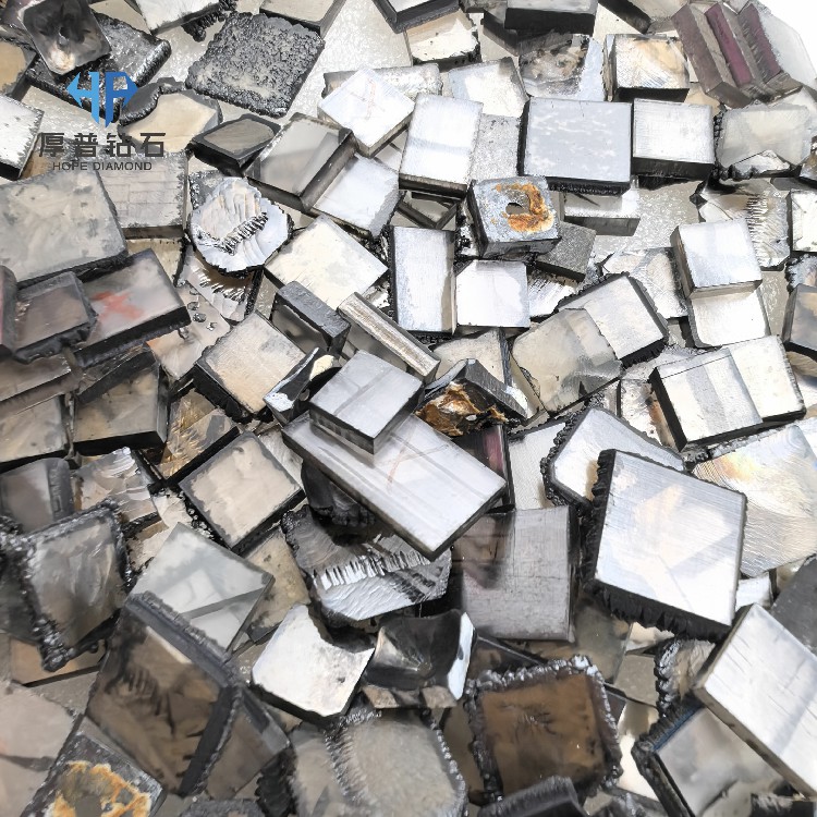 Size 2.0-3.0mm CVD Polycrystalline Diamond Scrap Material for Polishing Lapping Abrasives and Tool Manufacturing Use