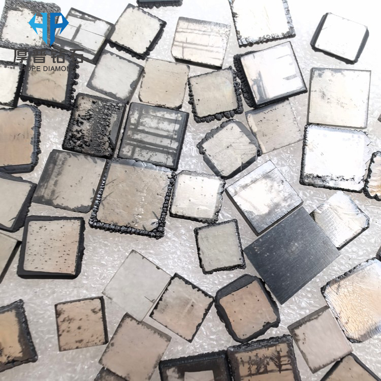 Size 1.0-2.0mm CVD Polycrystalline Diamond Scrap Material for Polishing Lapping Abrasives and Tool Manufacturing Use