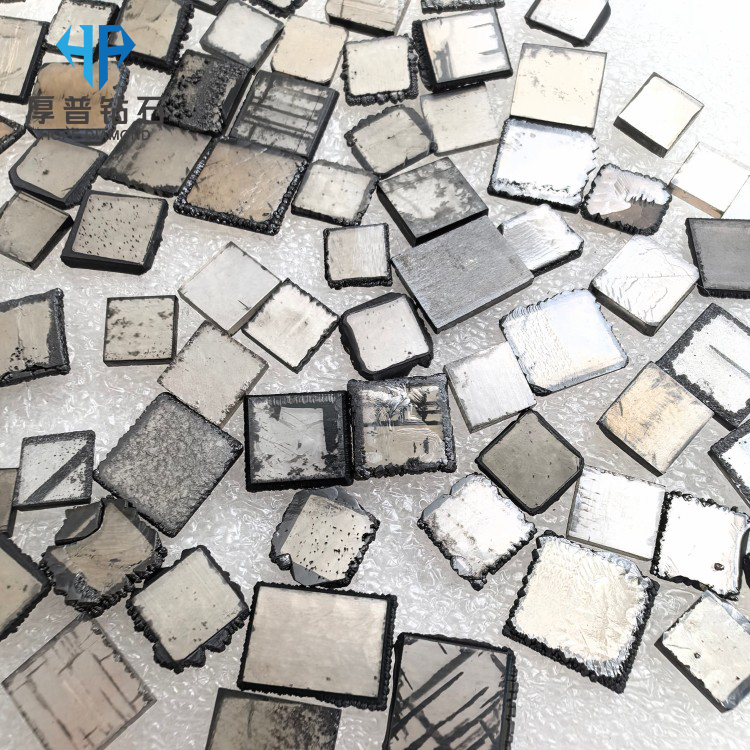 Size 1.0-2.0mm CVD Polycrystalline Diamond Scrap Material for Polishing Lapping Abrasives and Tool Manufacturing Use
