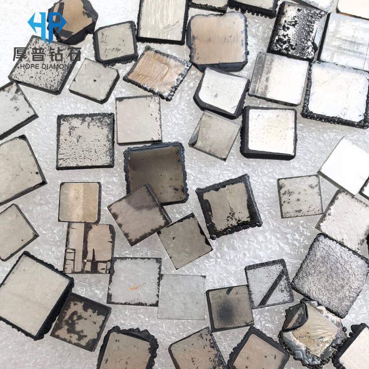 Size 1.0-2.0mm CVD Polycrystalline Diamond Scrap Material for Polishing Lapping Abrasives and Tool Manufacturing Use