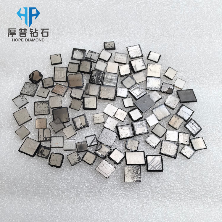 Size 1.0-2.0mm CVD Polycrystalline Diamond Scrap Material for Polishing Lapping Abrasives and Tool Manufacturing Use