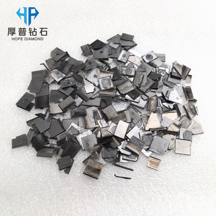 Size 0.3-1.0mm Industrial Grade CVD Diamond Scrap Material for Sintered Tools Abrasive Processing and Reuse Applications