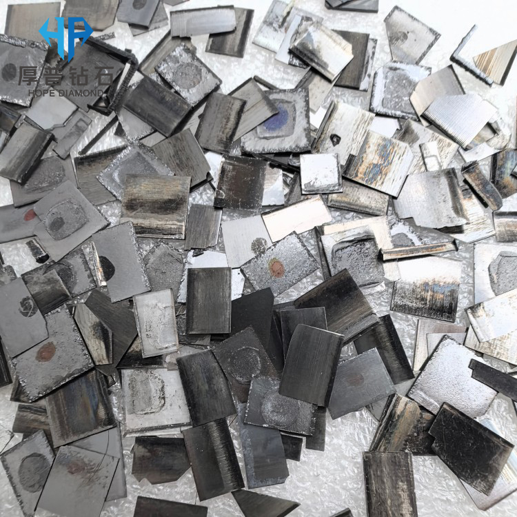 Size 0.3-1.0mm Industrial Grade CVD Diamond Scrap Material for Sintered Tools Abrasive Processing and Reuse Applications