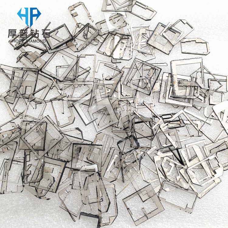 Recycled CVD Polycrystalline Diamond Scrap for Diamond Tools Abrasives and Thermal Conductive Composites