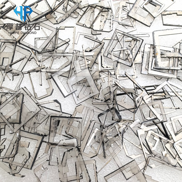 Recycled CVD Polycrystalline Diamond Scrap for Diamond Tools Abrasives and Thermal Conductive Composites