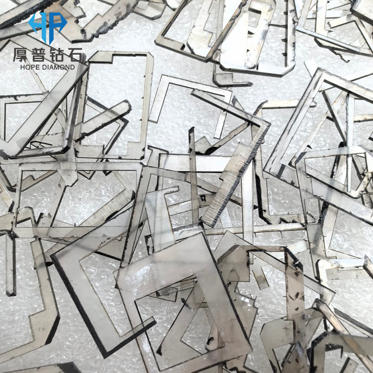 Recycled CVD Polycrystalline Diamond Scrap for Diamond Tools Abrasives and Thermal Conductive Composites