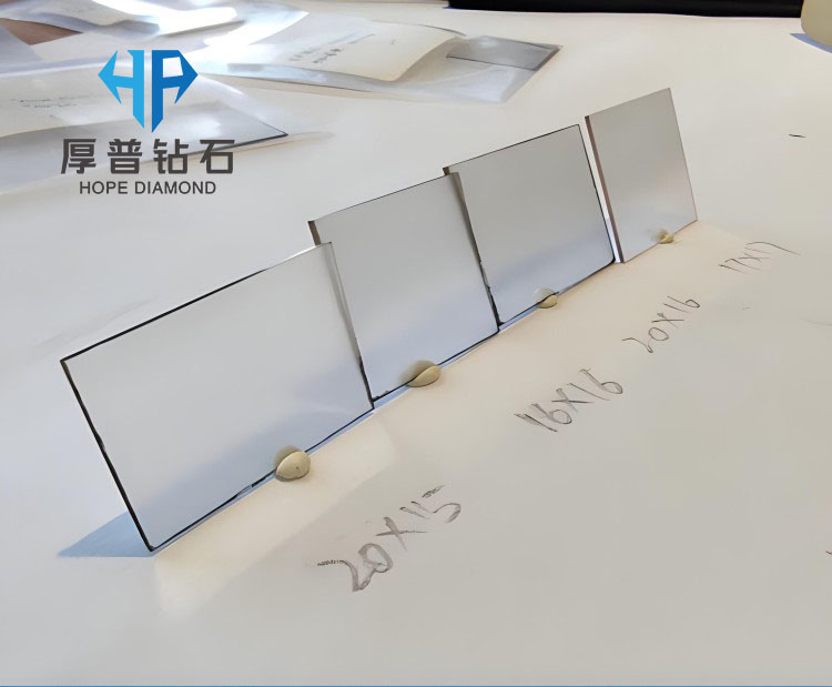 CVD Single Crystal Diamond Flakes for Heat Sink Material Used for Semiconductor High-power Devices