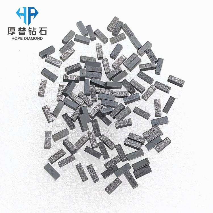 Size 3.0x1.0x1.0mm High Purity CVD Polycrystalline Diamond Blanks for Cutting Tools Superior Hardness and Wear Resistance