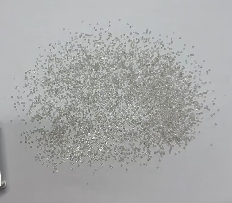 Wholesale HPHT Lab Created Small Rough Diamond Raw Tiny Uncut Diamond Crystal Melee Size Diamond Cuttables for Jewelry Setting