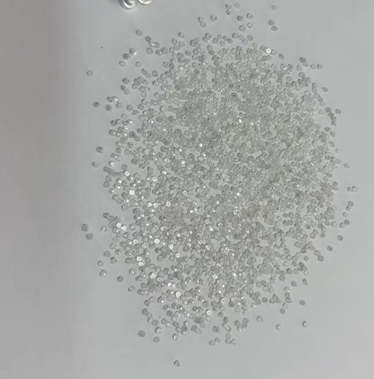 HPHT Lab Grown Melee Rough Diamond Raw Mini Uncut Diamond Crystal Size 2MM/Piece for Making Polished Diamonds