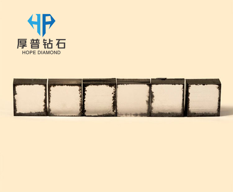 Hope CVD Rough Diamond DEF Color VVS1-VS2 Clarity for CVD Tools and Substrate for Heat Sinks With High Quality