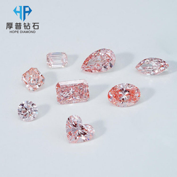 Colored Diamond Pink Yellow Blue Cushion Oval Pear and Radiant Cut 1-3 Carats IGI Certificate for Jewelry Making