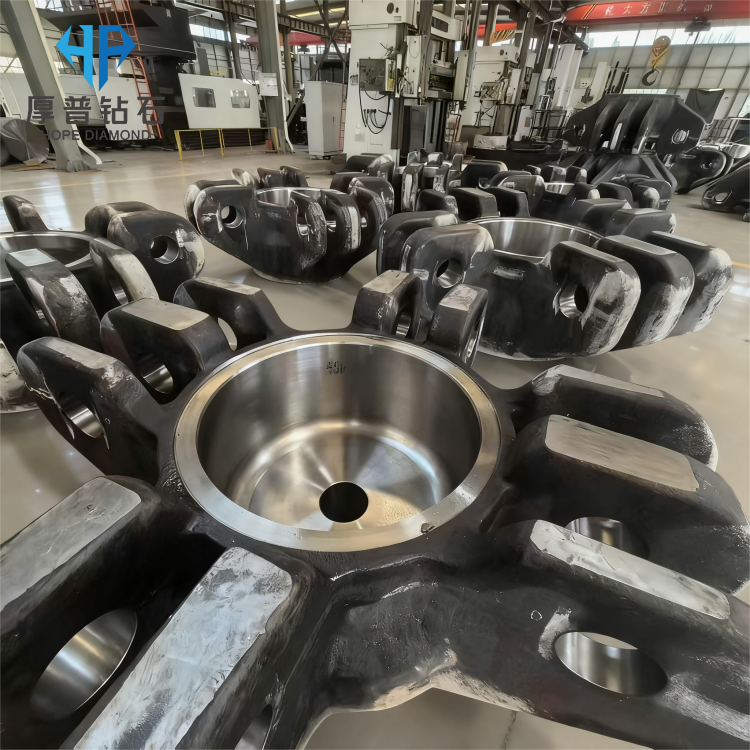 Six Pillar HPHT Cubic Hydraulic Press for Diamond and CBN Synthesis